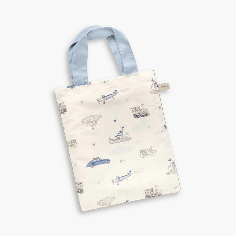 Transit Treasures Standard Pillowcase Set - Blue