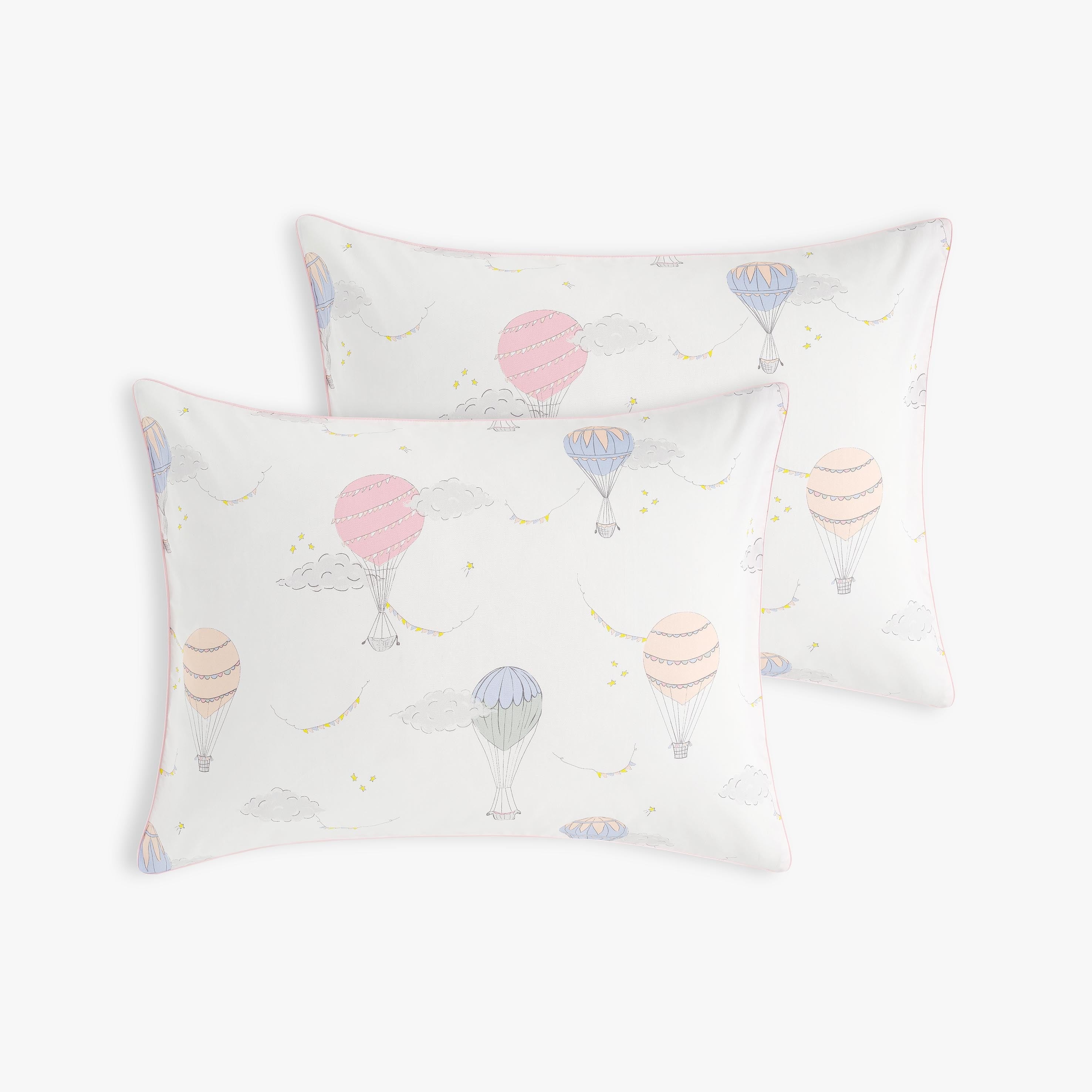 Touch The Sky Standard Pillowcase Set - Pink