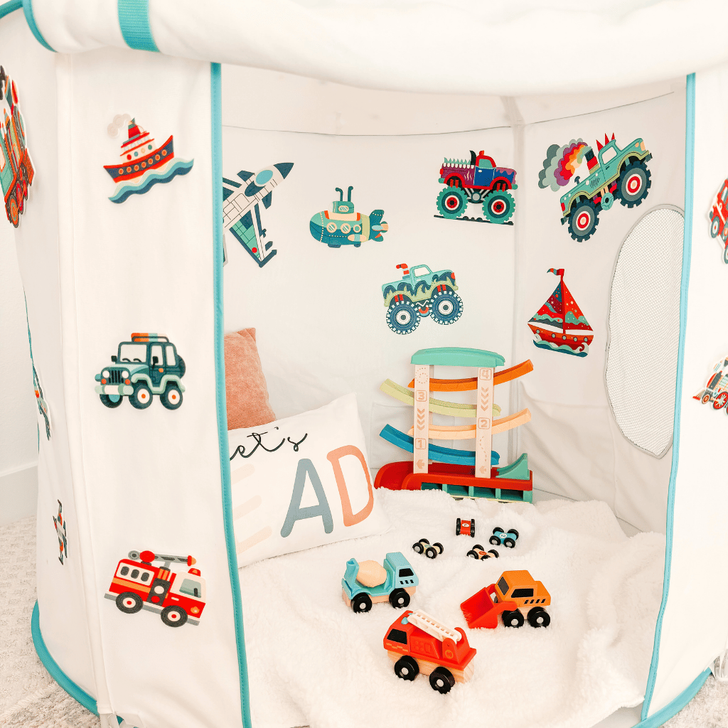 Wheels Stickers Add-On to Tent