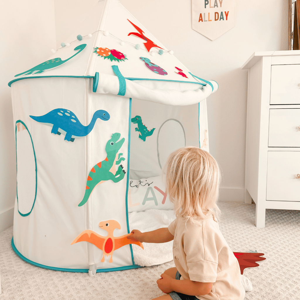 Dinosaur Stickers Add-On to Tent
