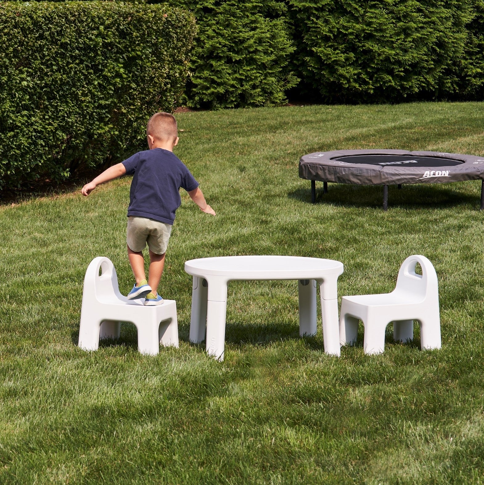 Indoor/Outdoor Play Table and Chairs Set