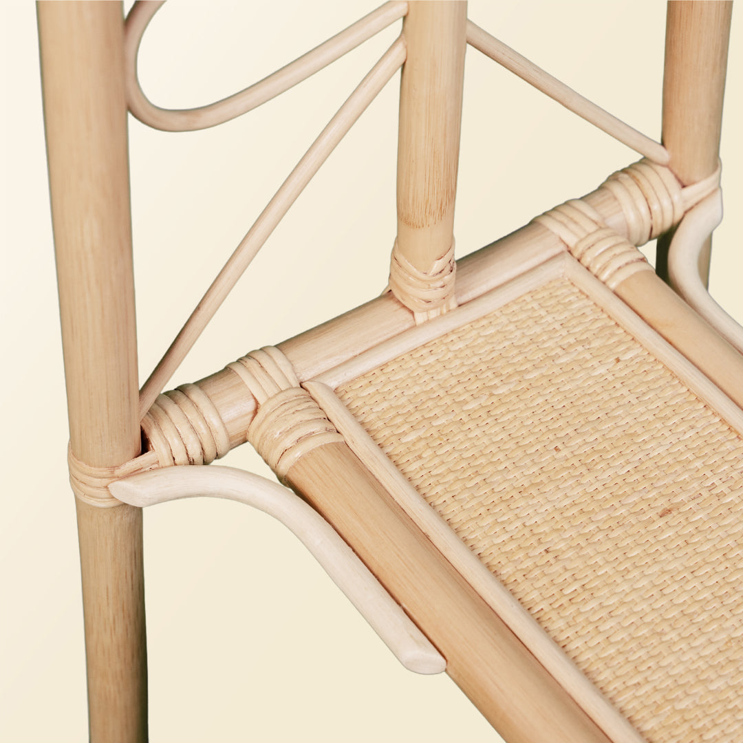 Rattan Kids Montessori Clothing Rack