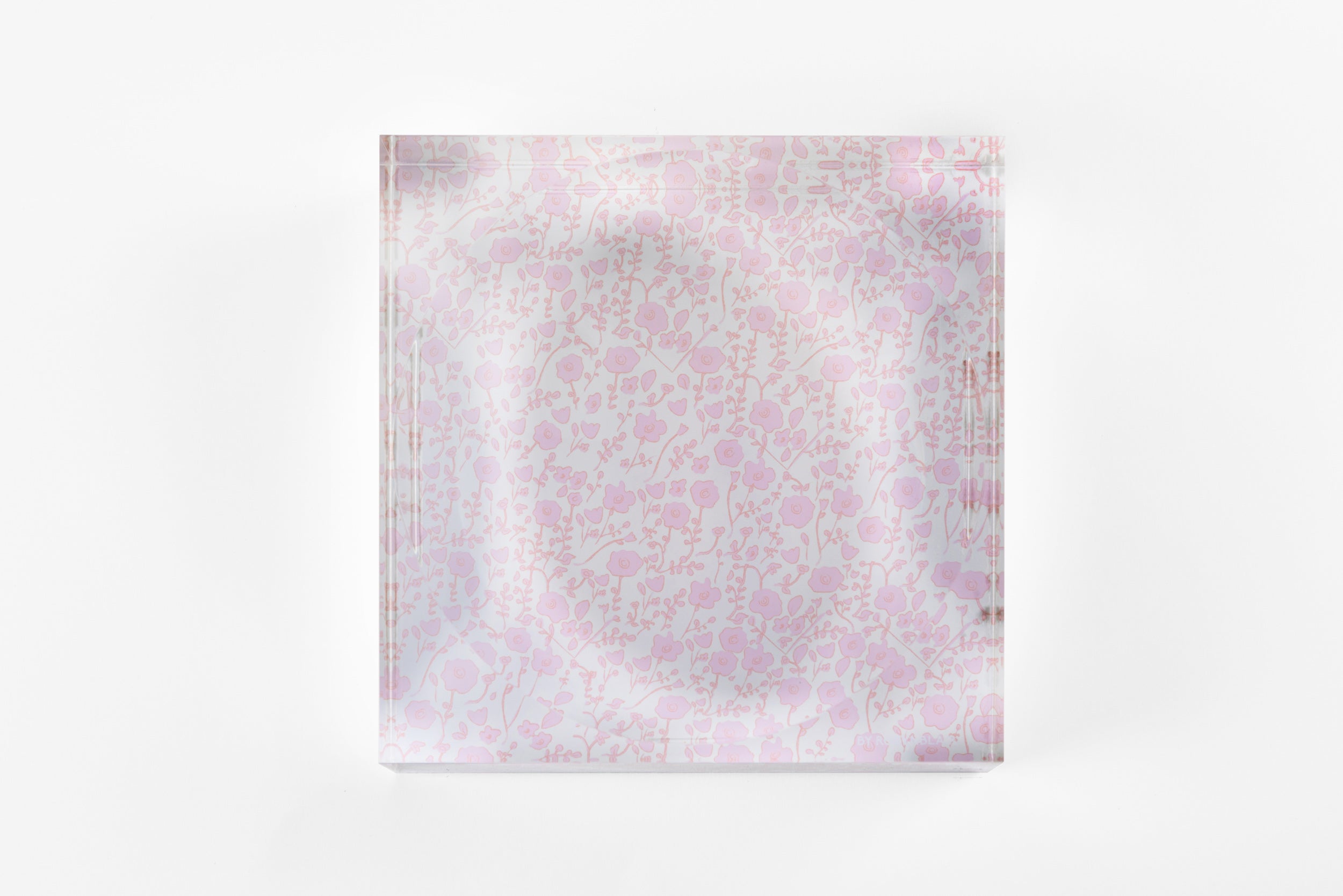 Blooming Toile Candy Dish - Blush