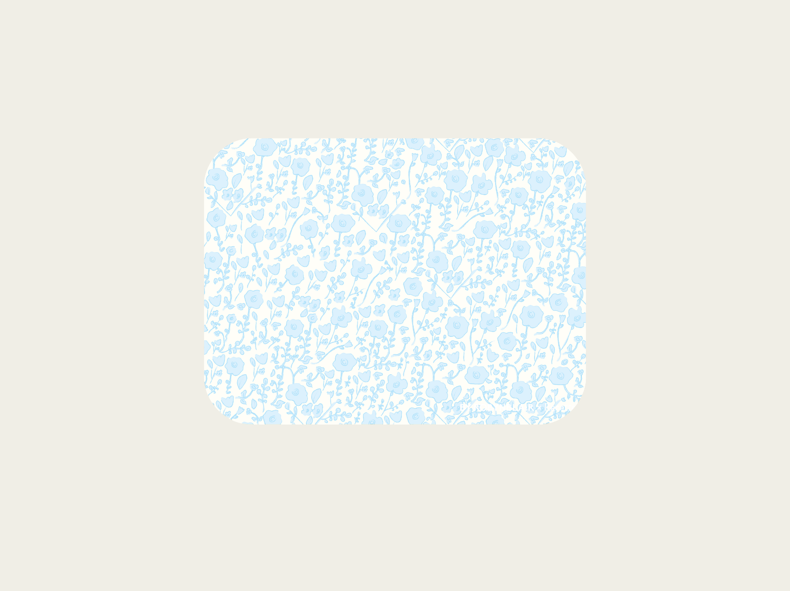 Blue Toile Placemat Set