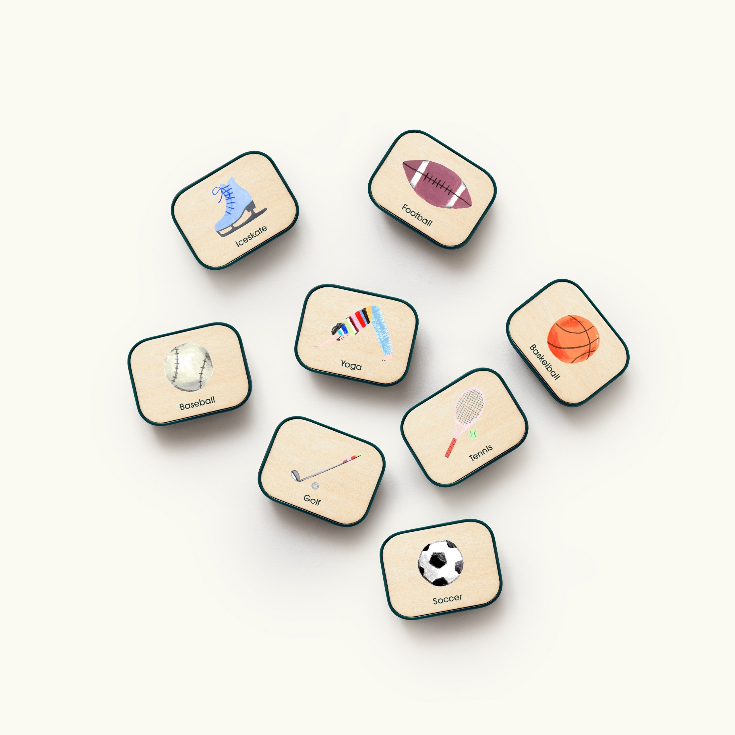 Activity Tiles for Charmspring Board—Sports Bundle for Charmspring Board