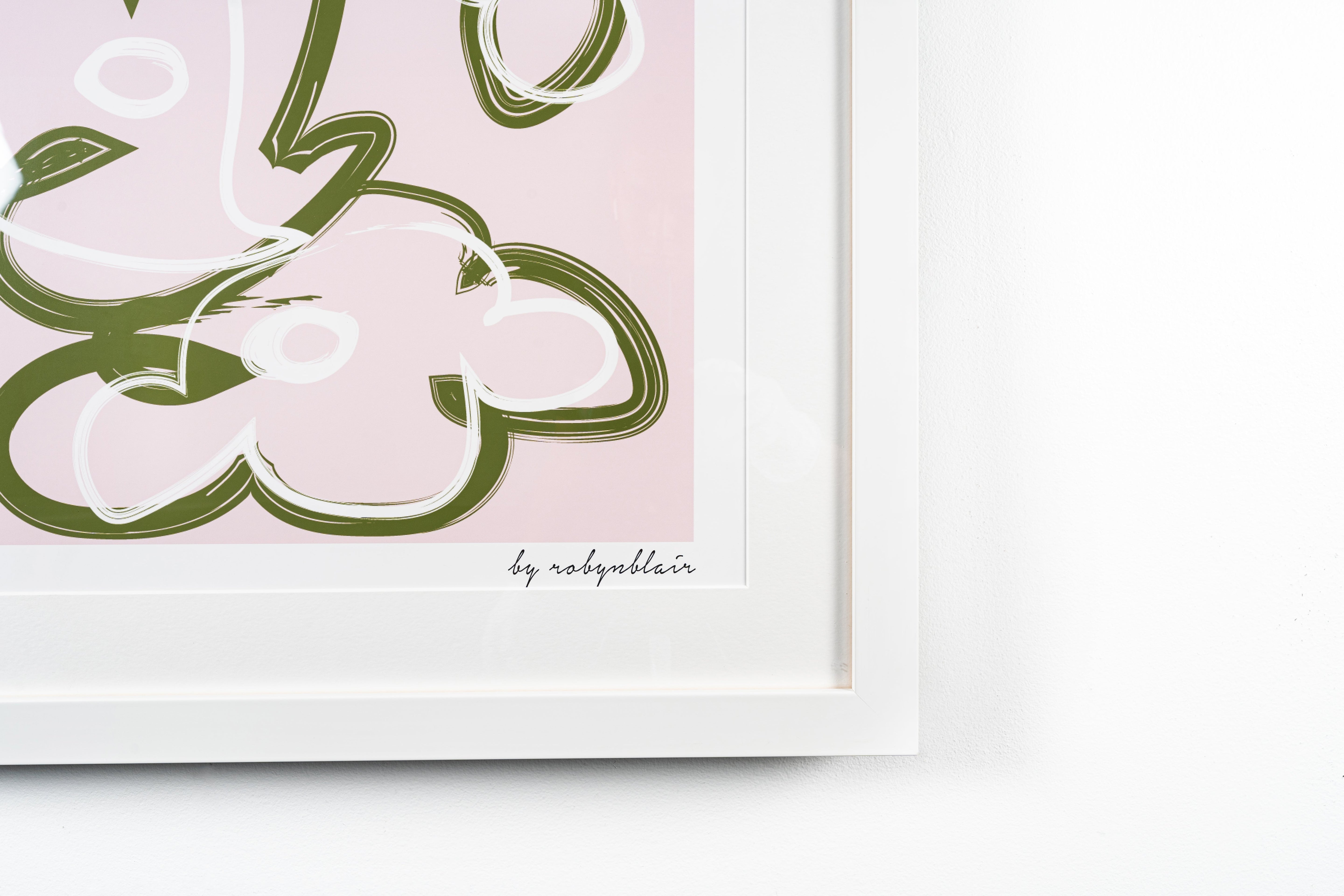 Sunset Bloom Fine Art Print - Pink