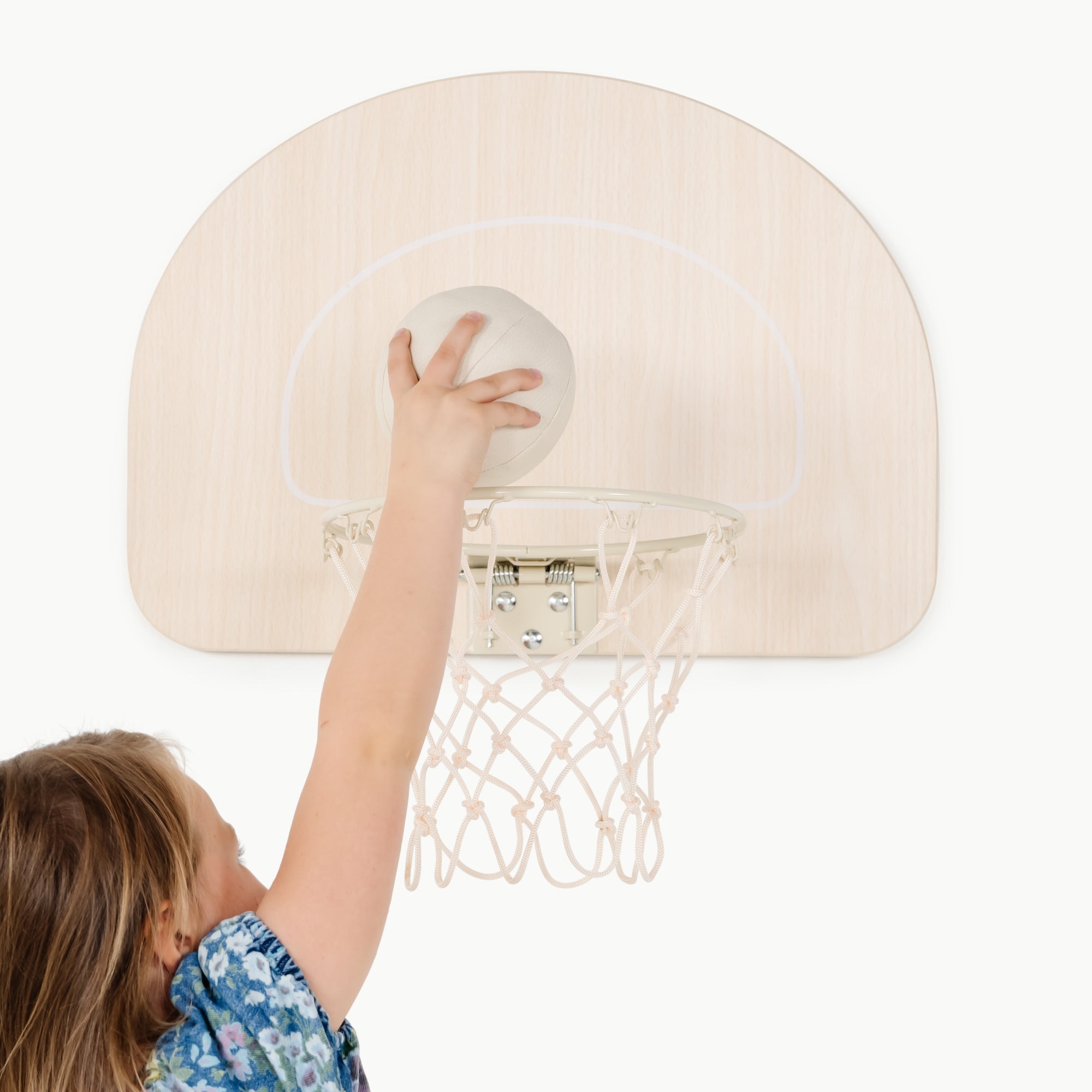 Doorway Basketball Hoop - Ivory