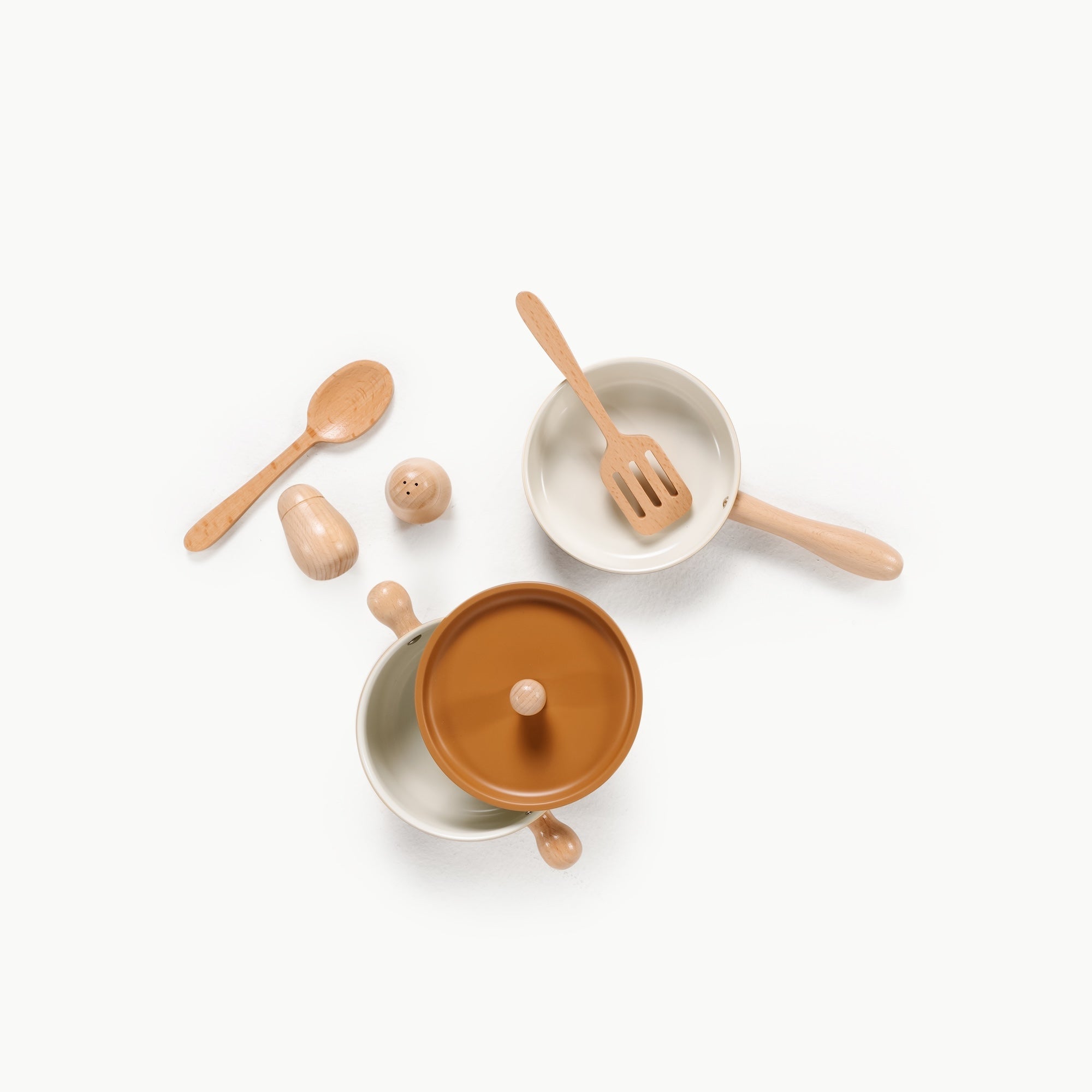 Wooden Play Cooking Set