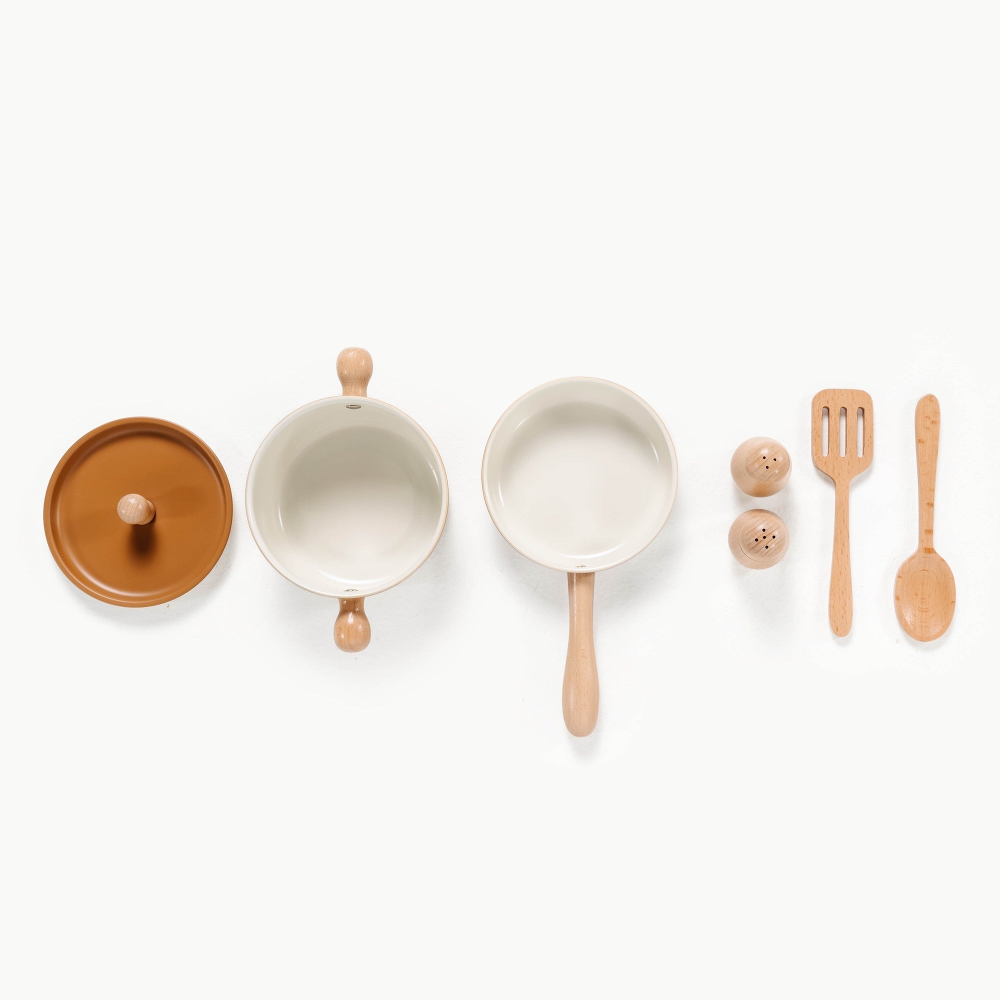 Wooden Play Cooking Set