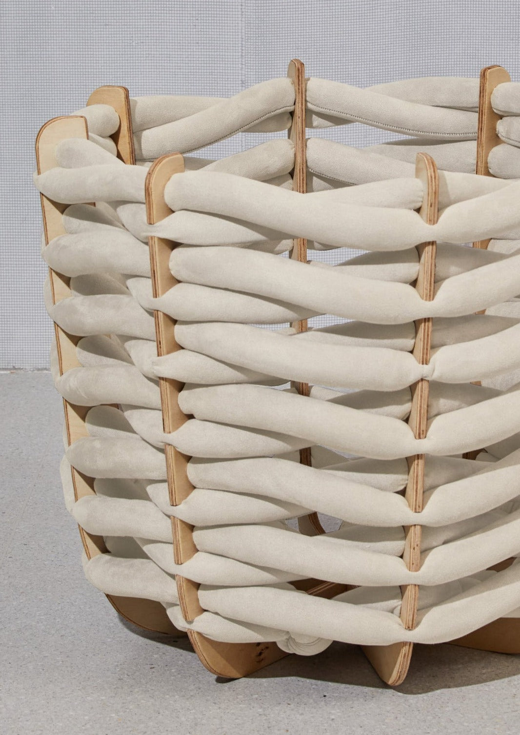 Large Hull Basket - Off White