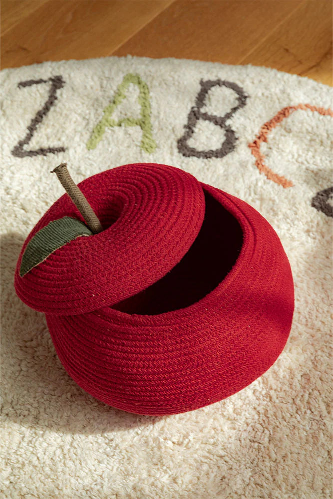 Apple Basket - Red