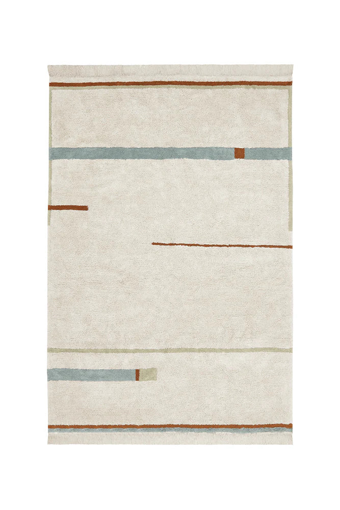 Washable Cotton Lane Area Rug