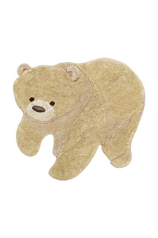 Washable Cotton Bear Rug