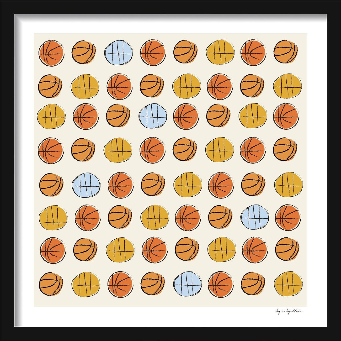 Lucky Hoops Fine Art Print