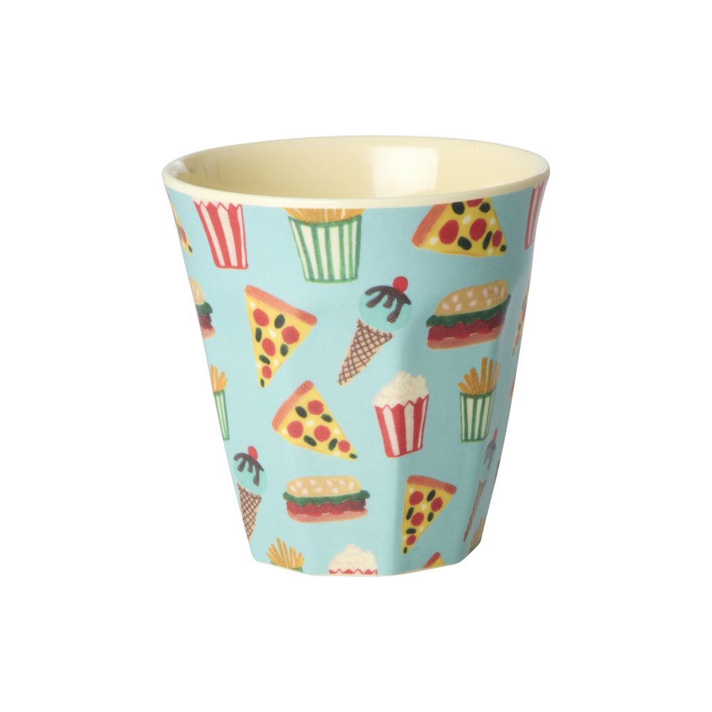Melamine Kids Cups in Fun Fair Prints - Small - 6 piece set