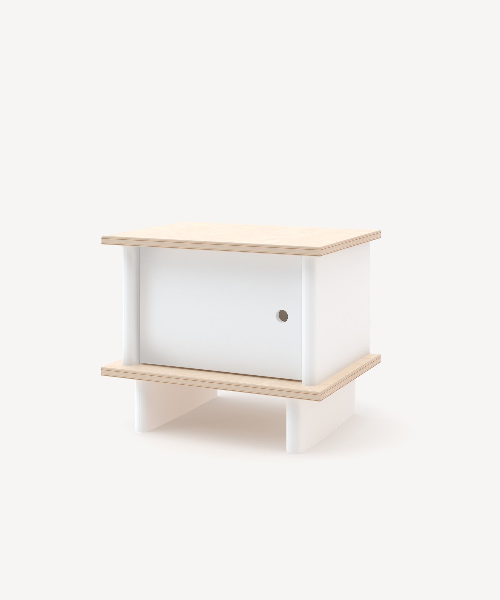 ML Birch Nightstand with Door