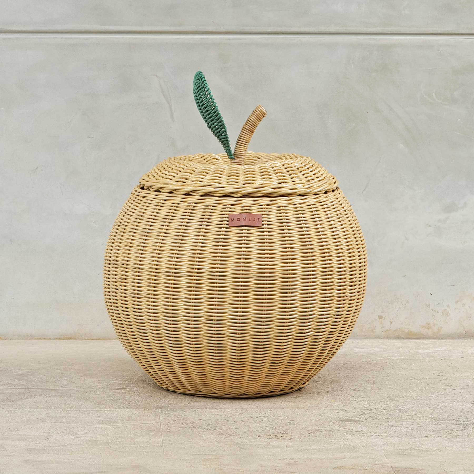 Apple Rattan Storage Basket