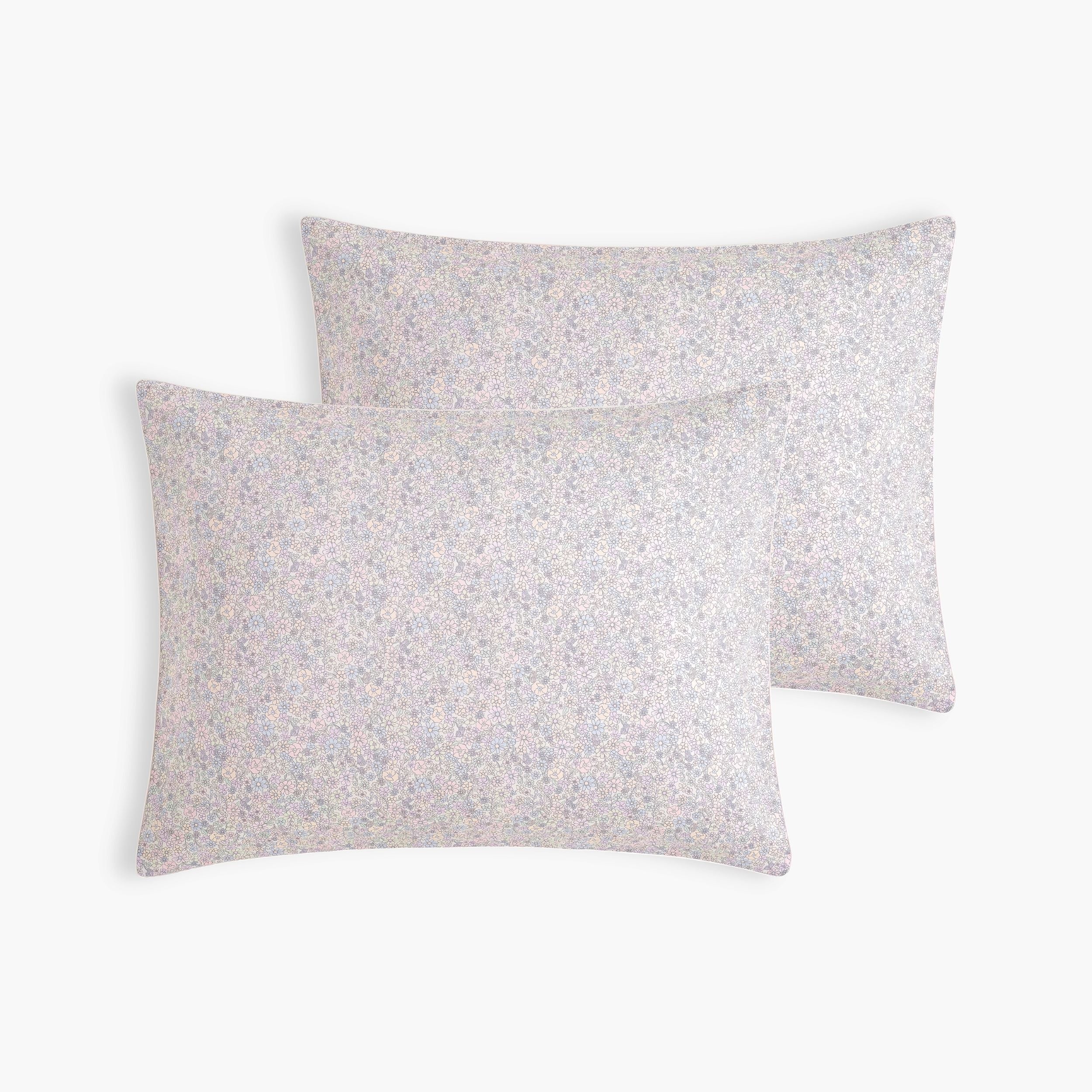 Enchanted Wildflowers Standard Pillowcase Set - Ivory