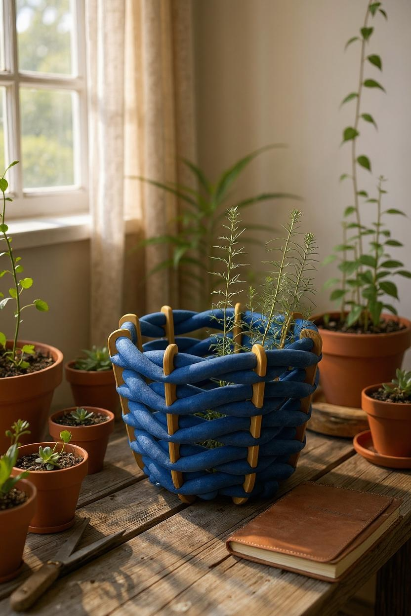 Medium Hull Basket - Blue