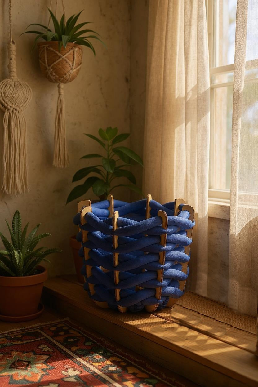 Large Hull Basket - Blue