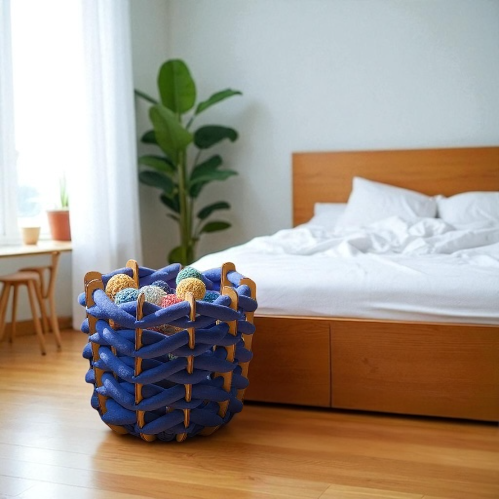 Large Hull Basket - Blue