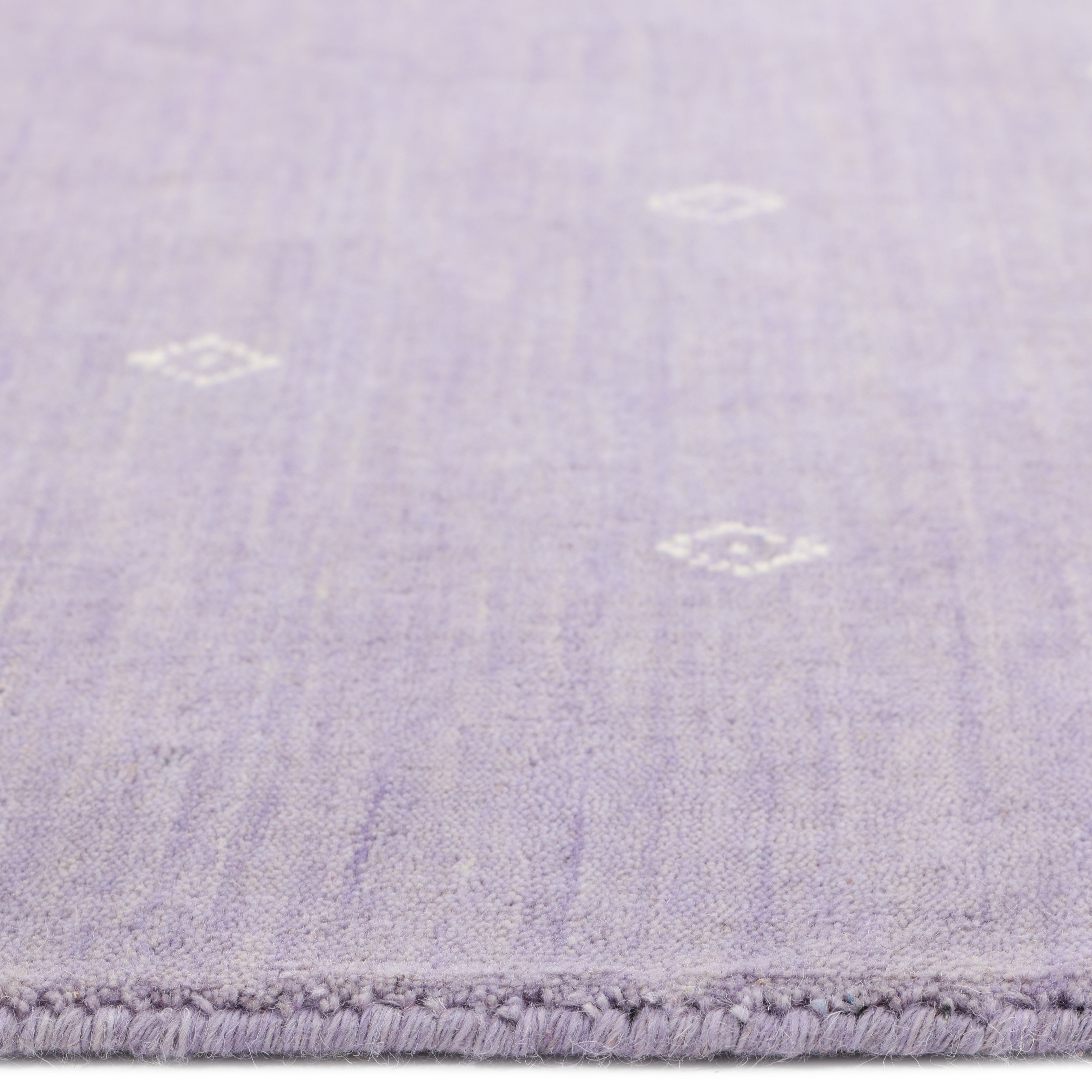 Boho Handmade Area Rug - Purple