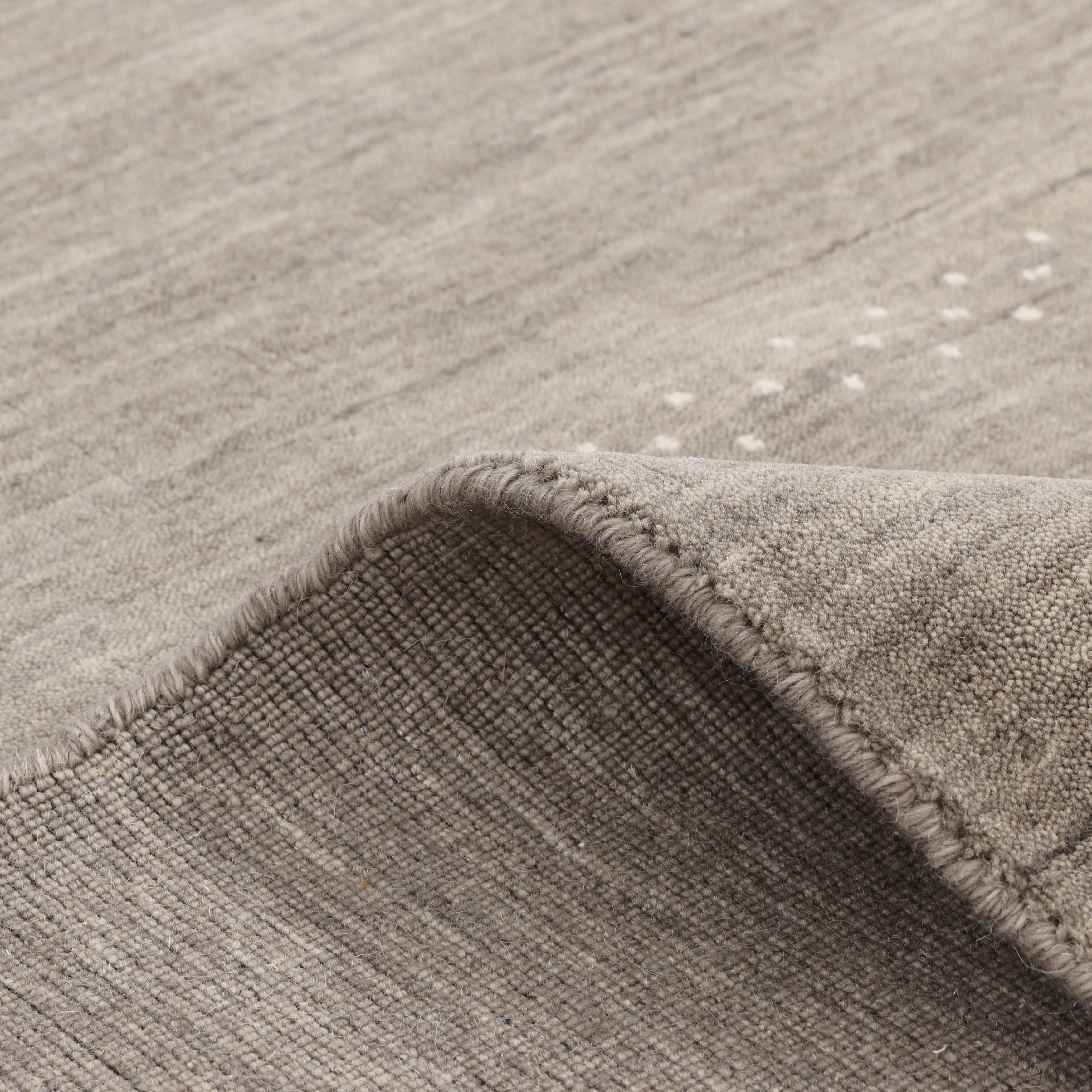 Boho Handmade Area Rug - Brown