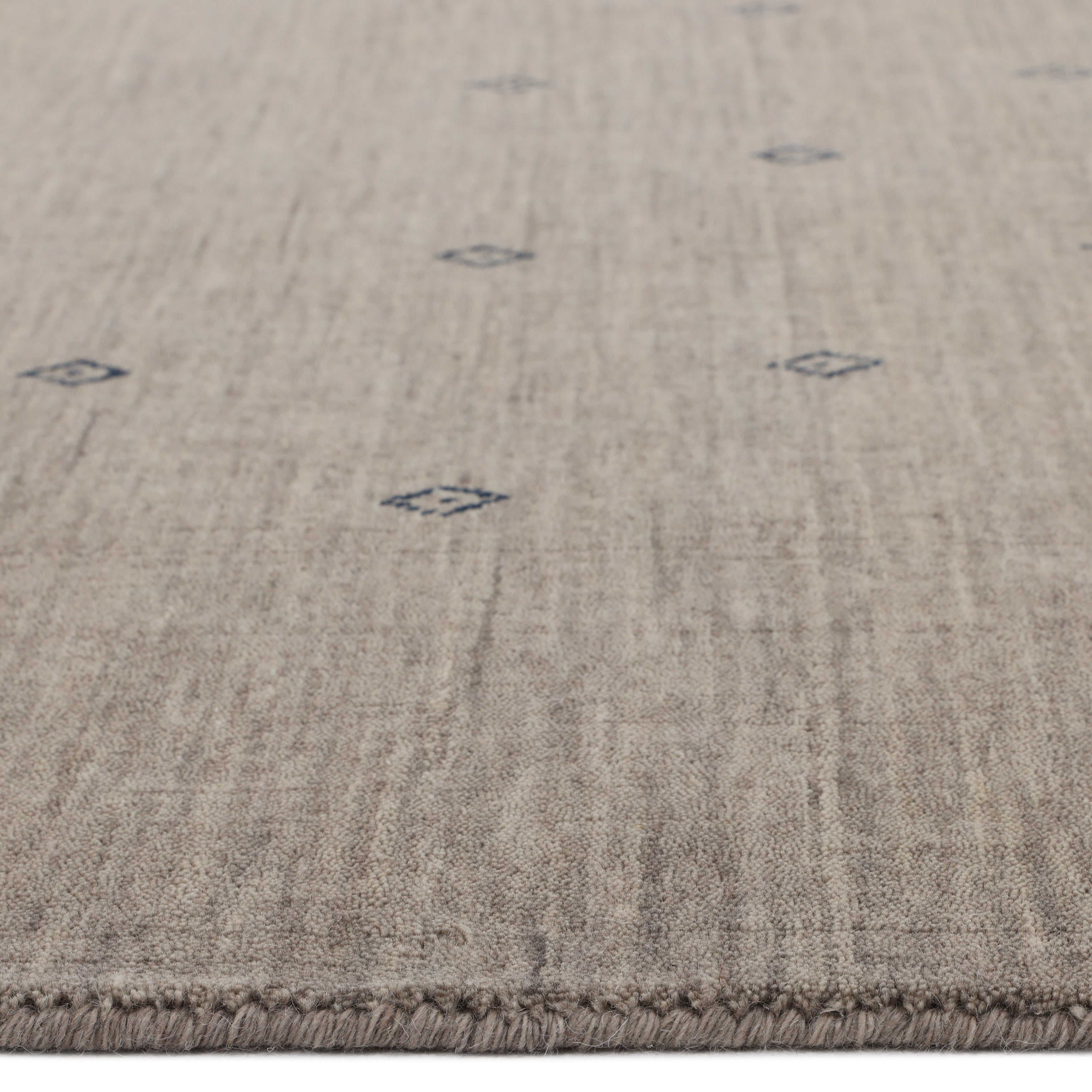 Boho Handmade Area Rug - Brown