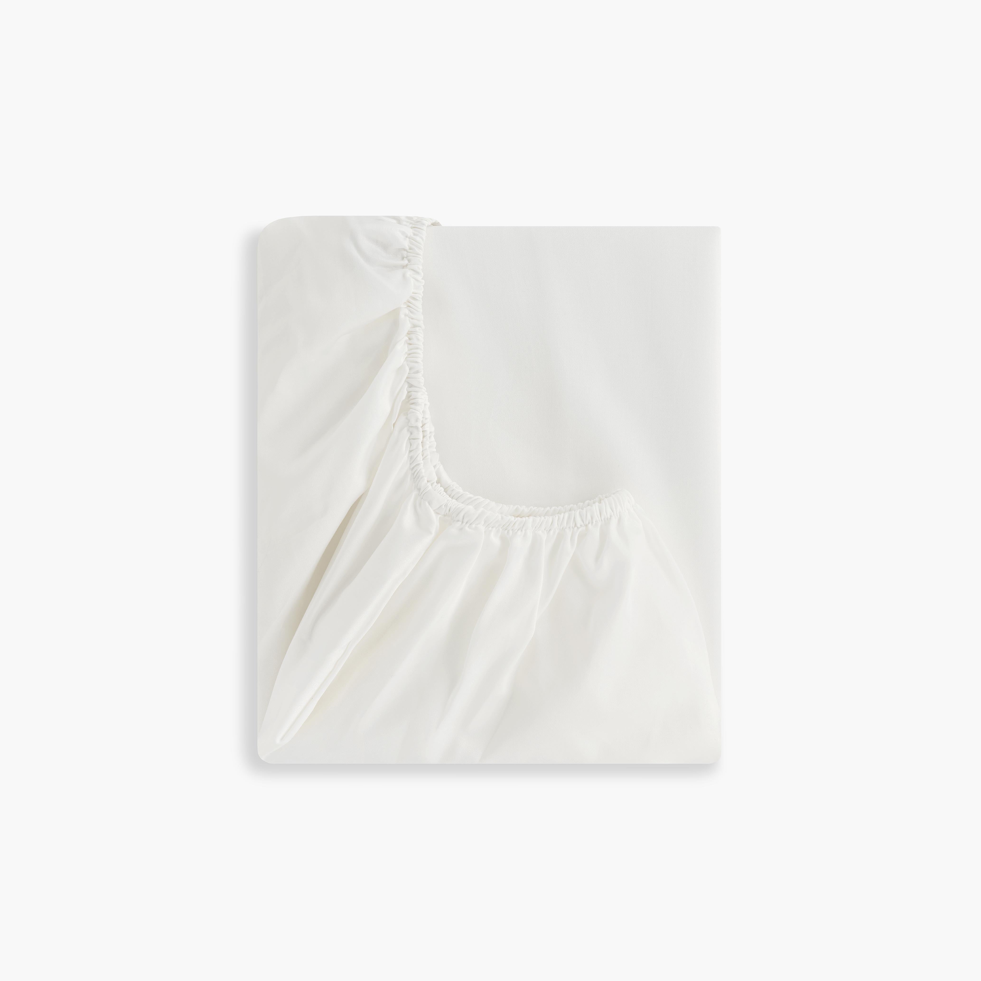 Solid Crib Sheet - Ivory