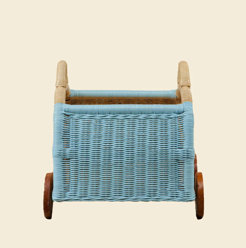 Wagon Storage Basket - Blue