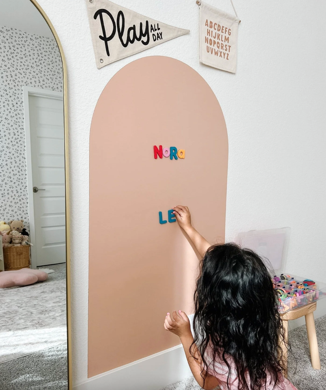 Stick On Magnetic Wall Decal