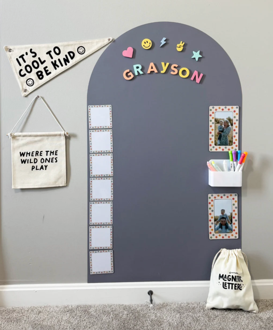 Stick On Magnetic Wall Decal