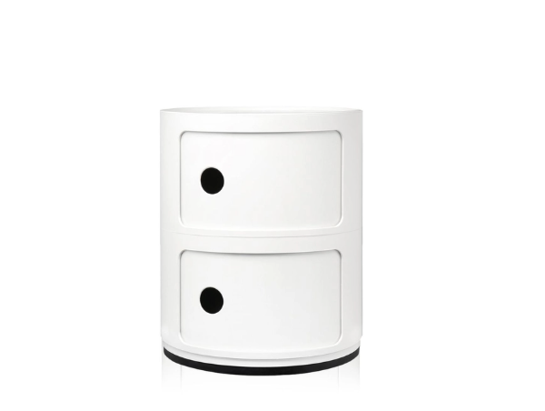 Mini Storage Side Table - 2 Shelf