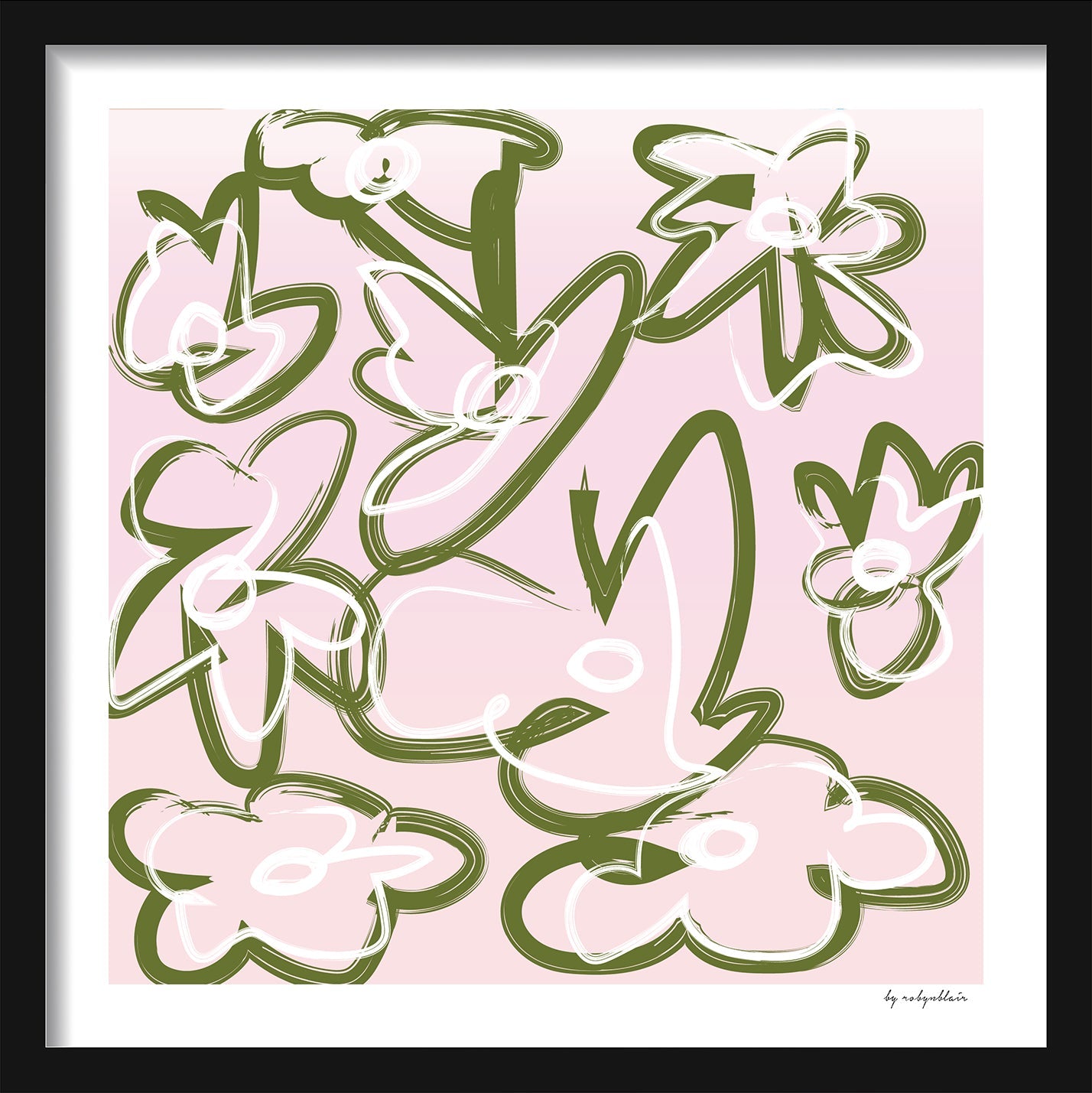 Sunset Bloom Fine Art Print - Pink