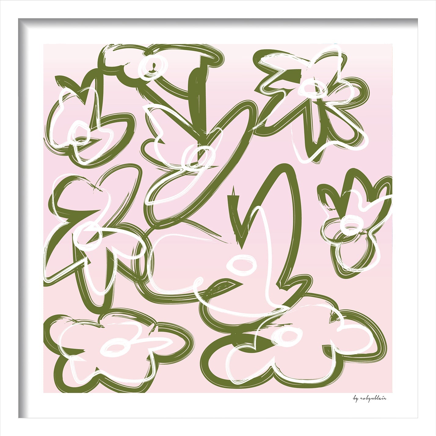 Sunset Bloom Fine Art Print - Pink