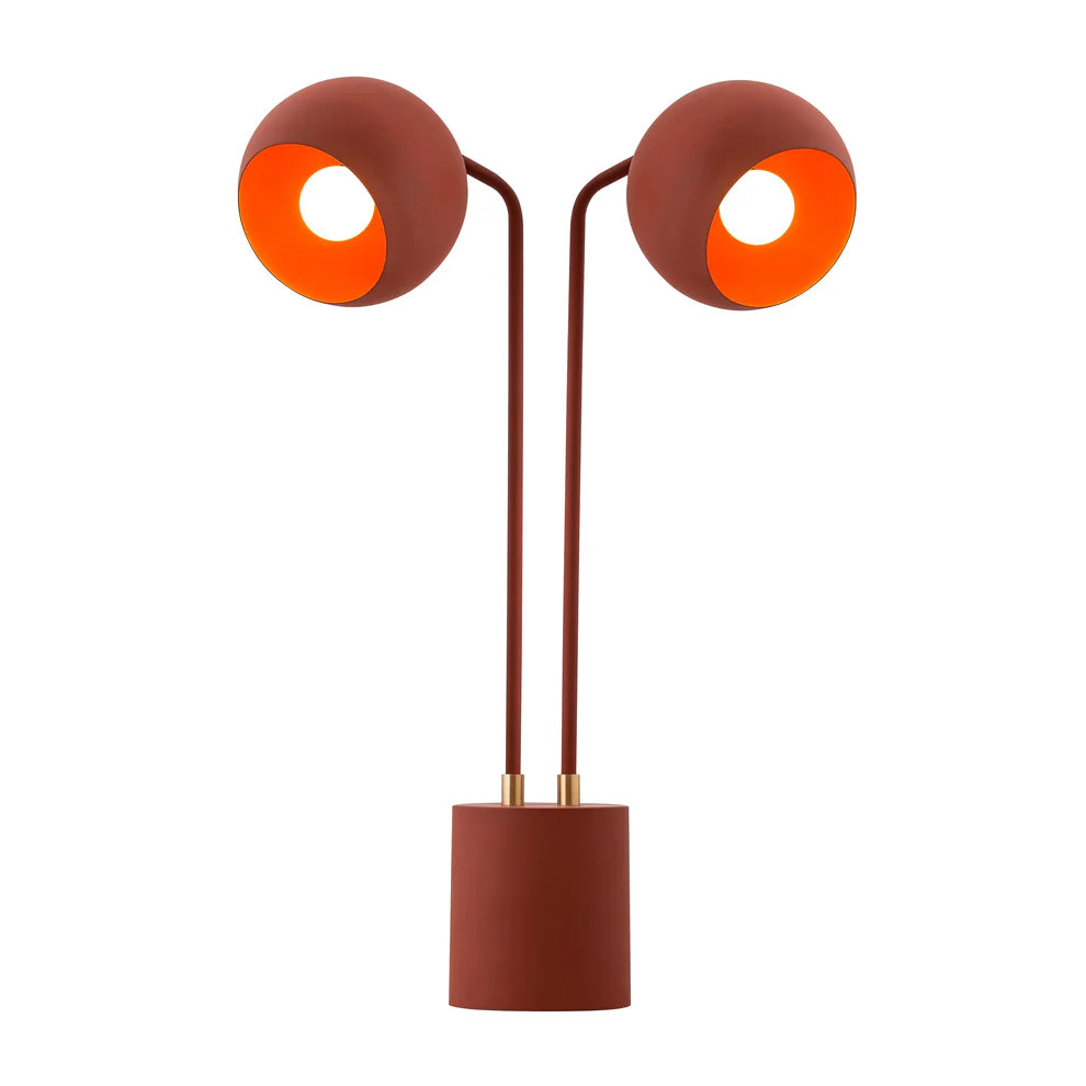 Hubli Table Lamp - Orange