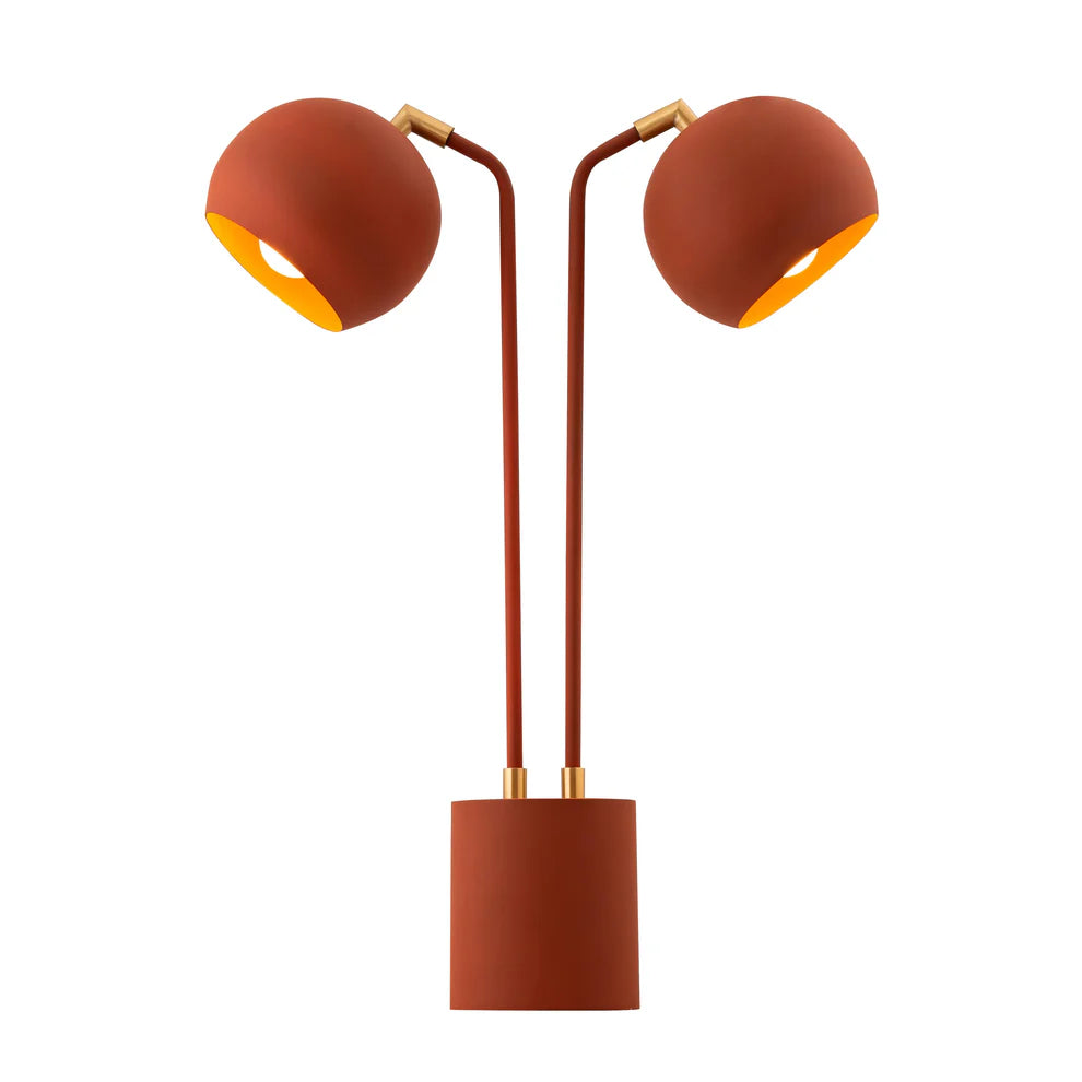 Hubli Table Lamp - Orange