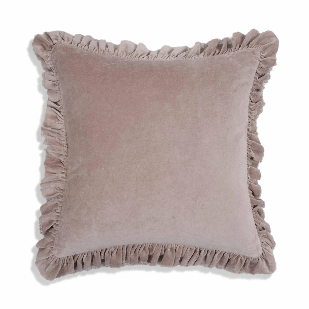 Alessia Velvet Square Throw Pillow