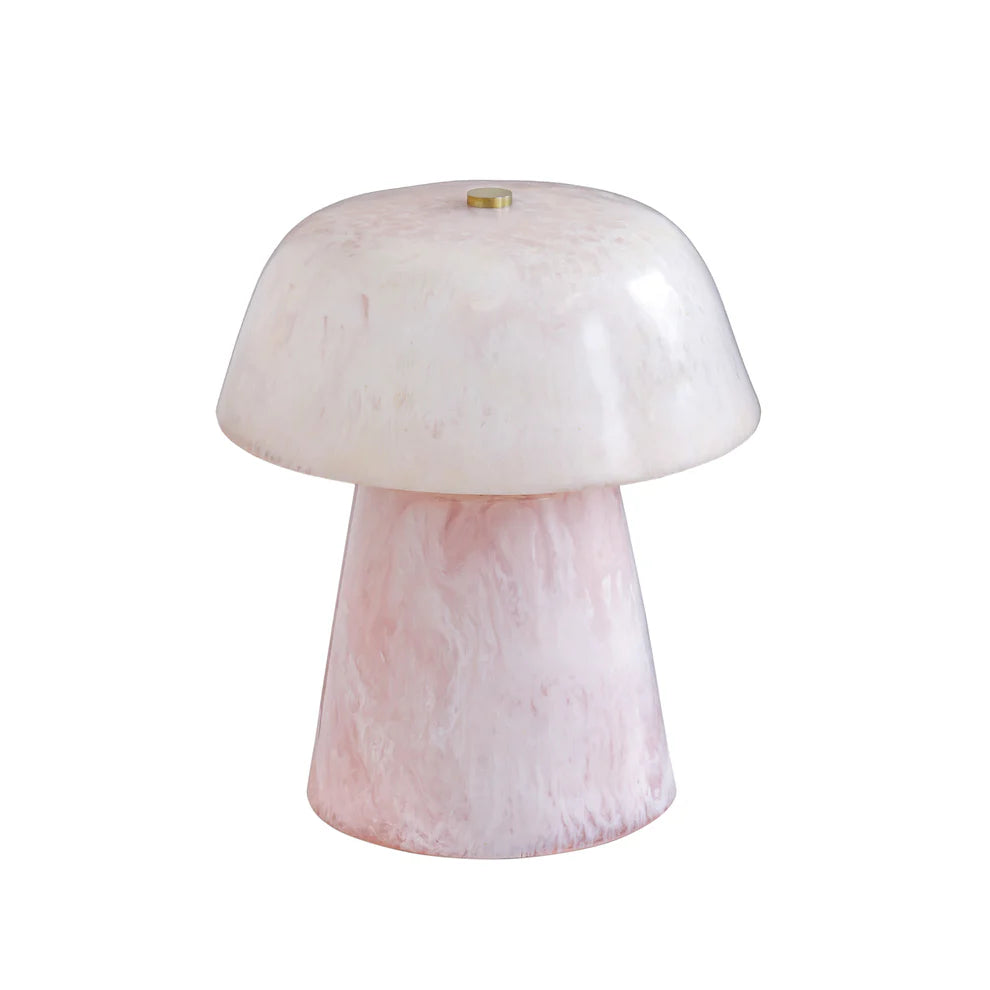 Pouty Resin Table Lamp - Pink