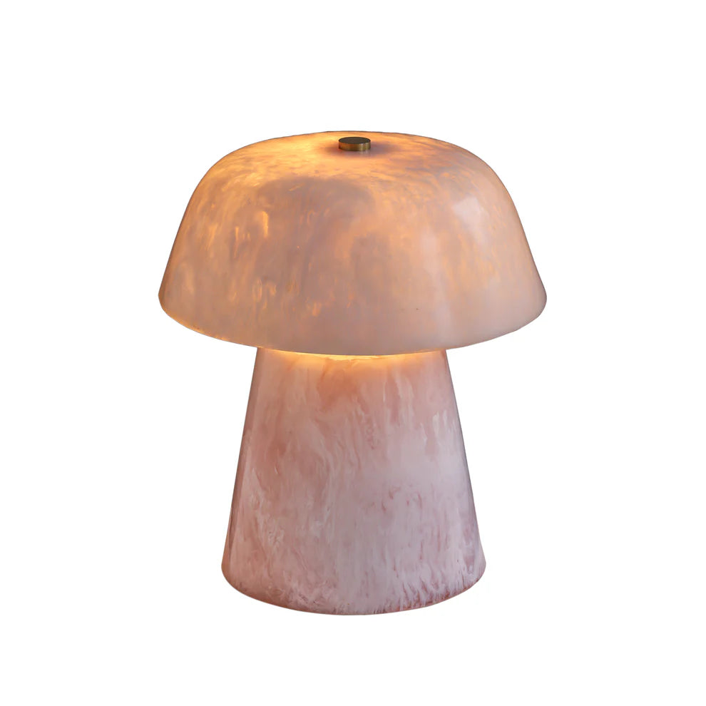 Pouty Resin Table Lamp - Pink