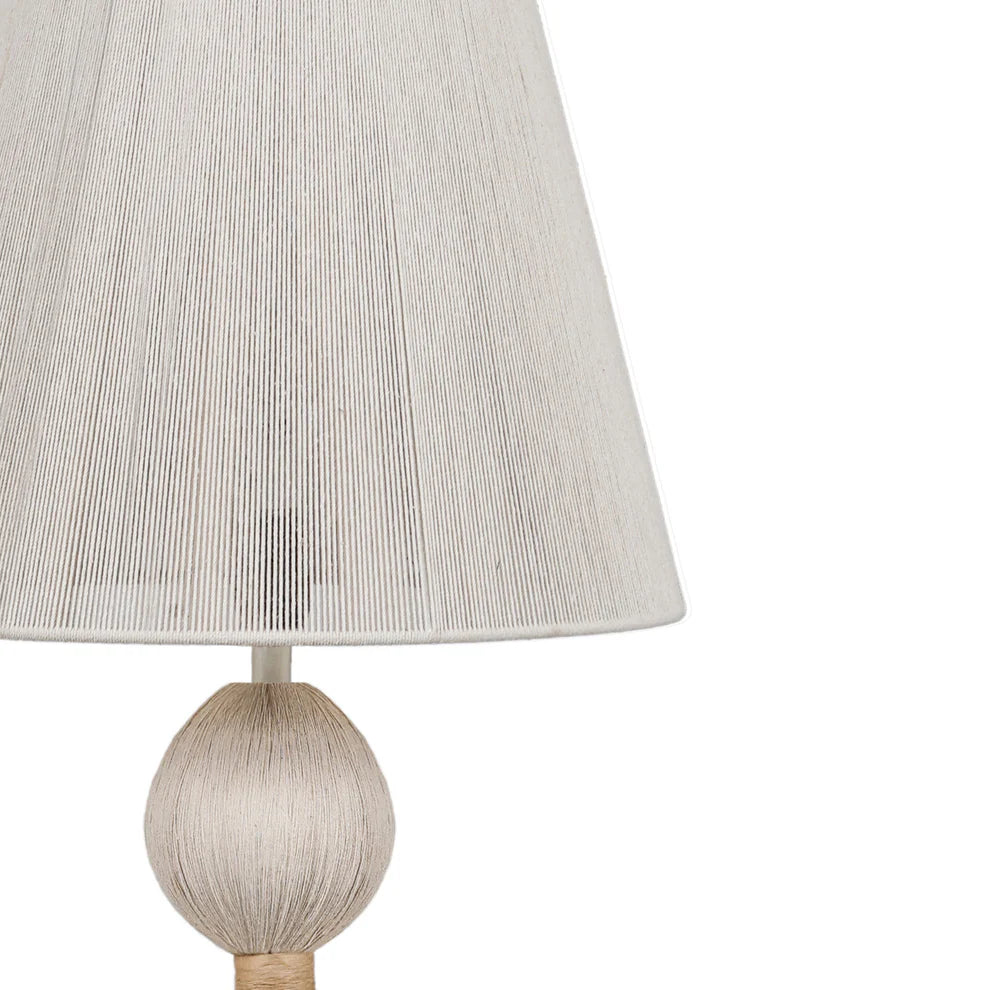 Samba Cotton Floor Lamp - White