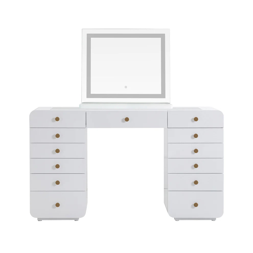 Hollywood Vanity Desk - White