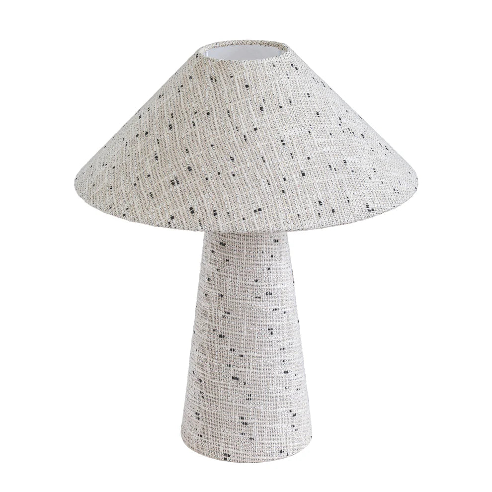 Fischer Woven Table Lamp - White