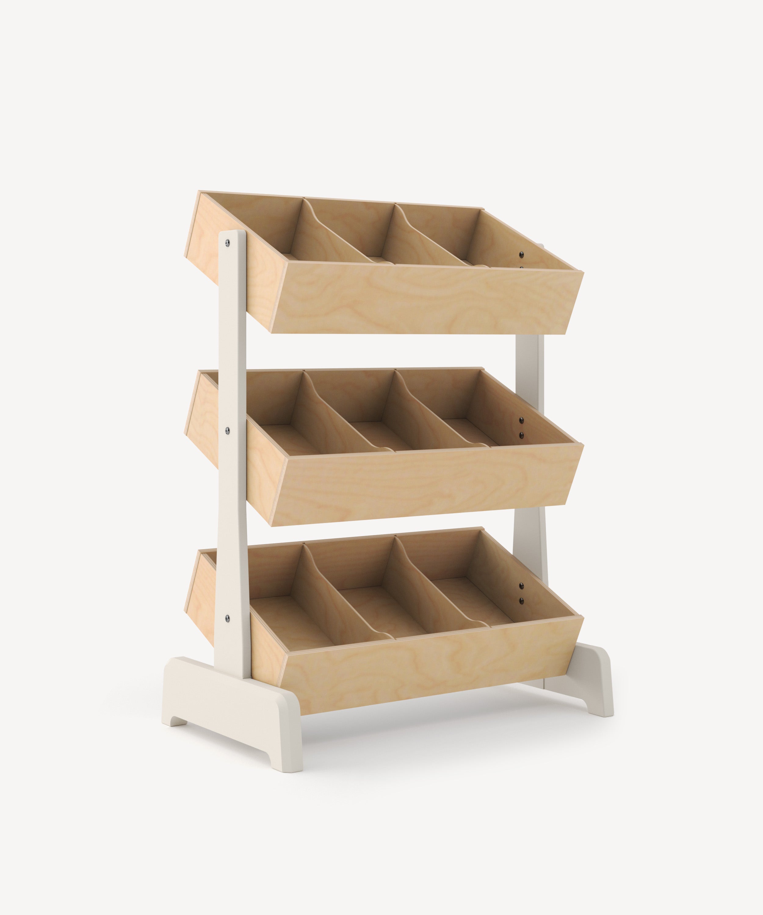 Toy Store Birch Shelves