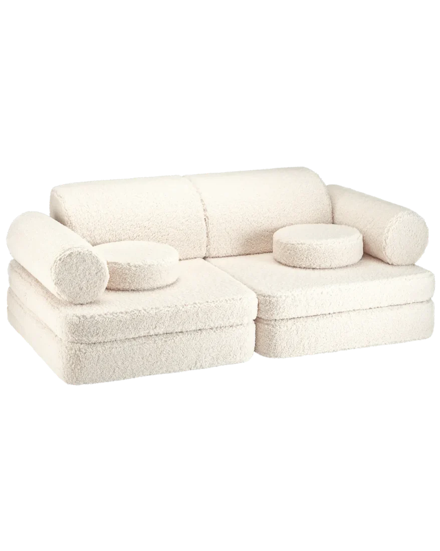 Teddy Settee - White