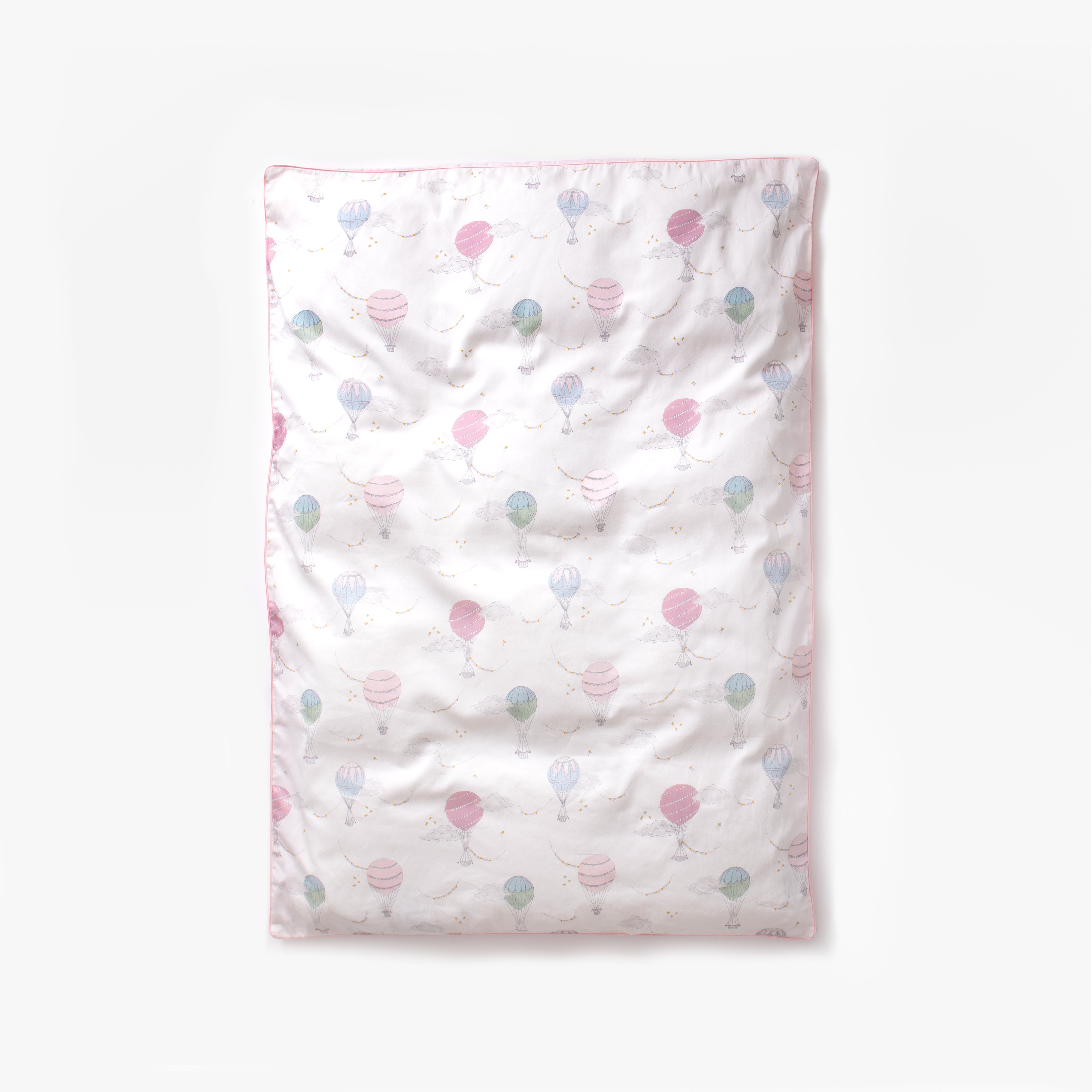 Touch The Sky Toddler Duvet - Pink