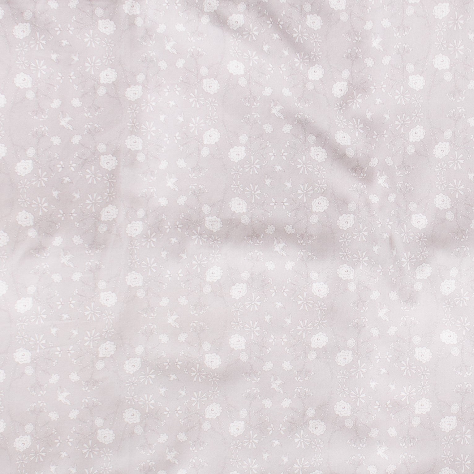 Bird’s Song Baby Duvet - Grey