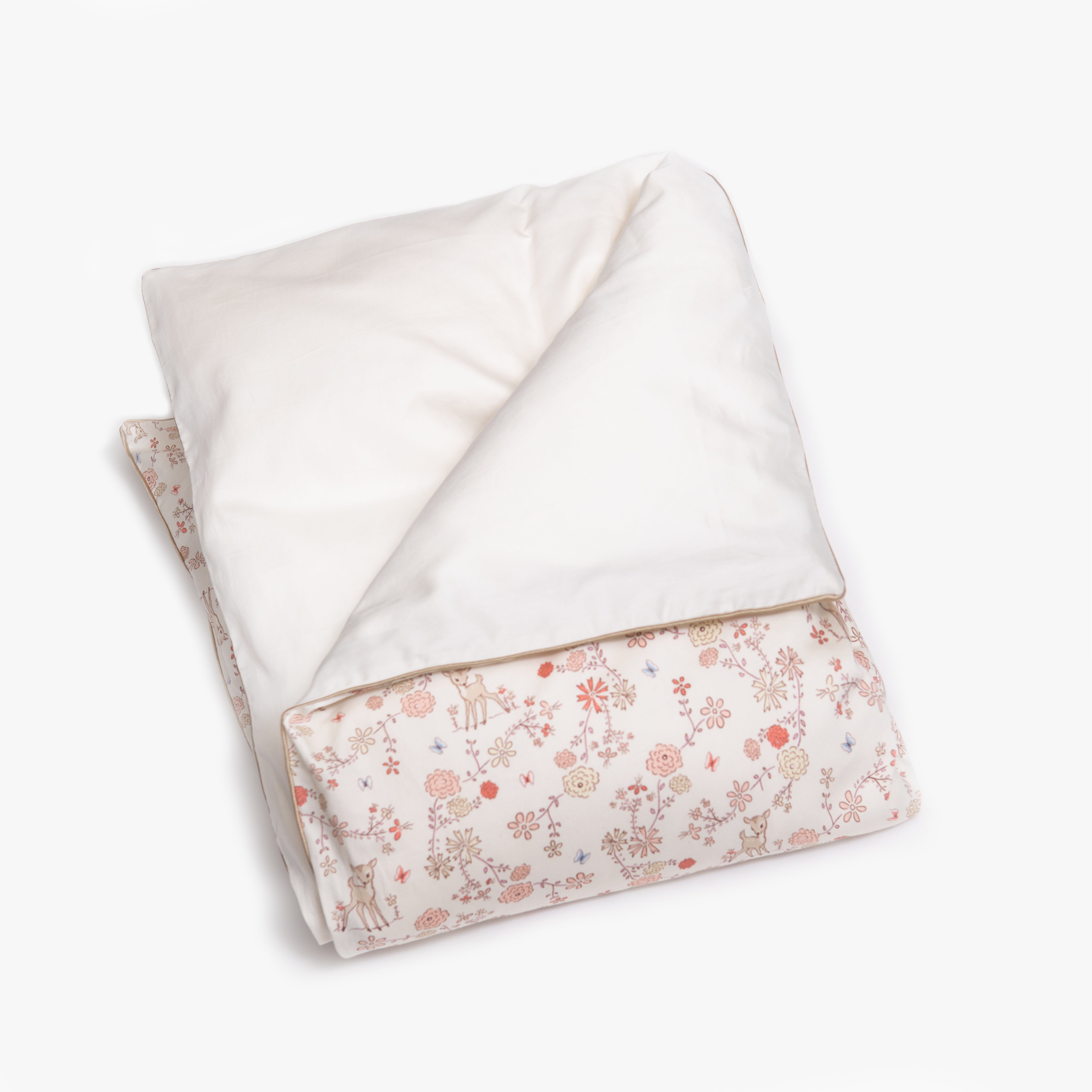 Into The Woodlands Baby Duvet - Ivory