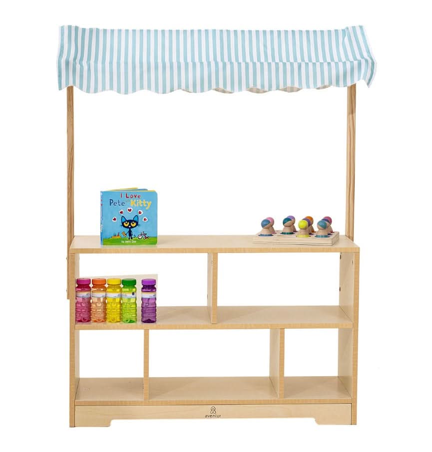 Holly Wooden Market Stand - Natural