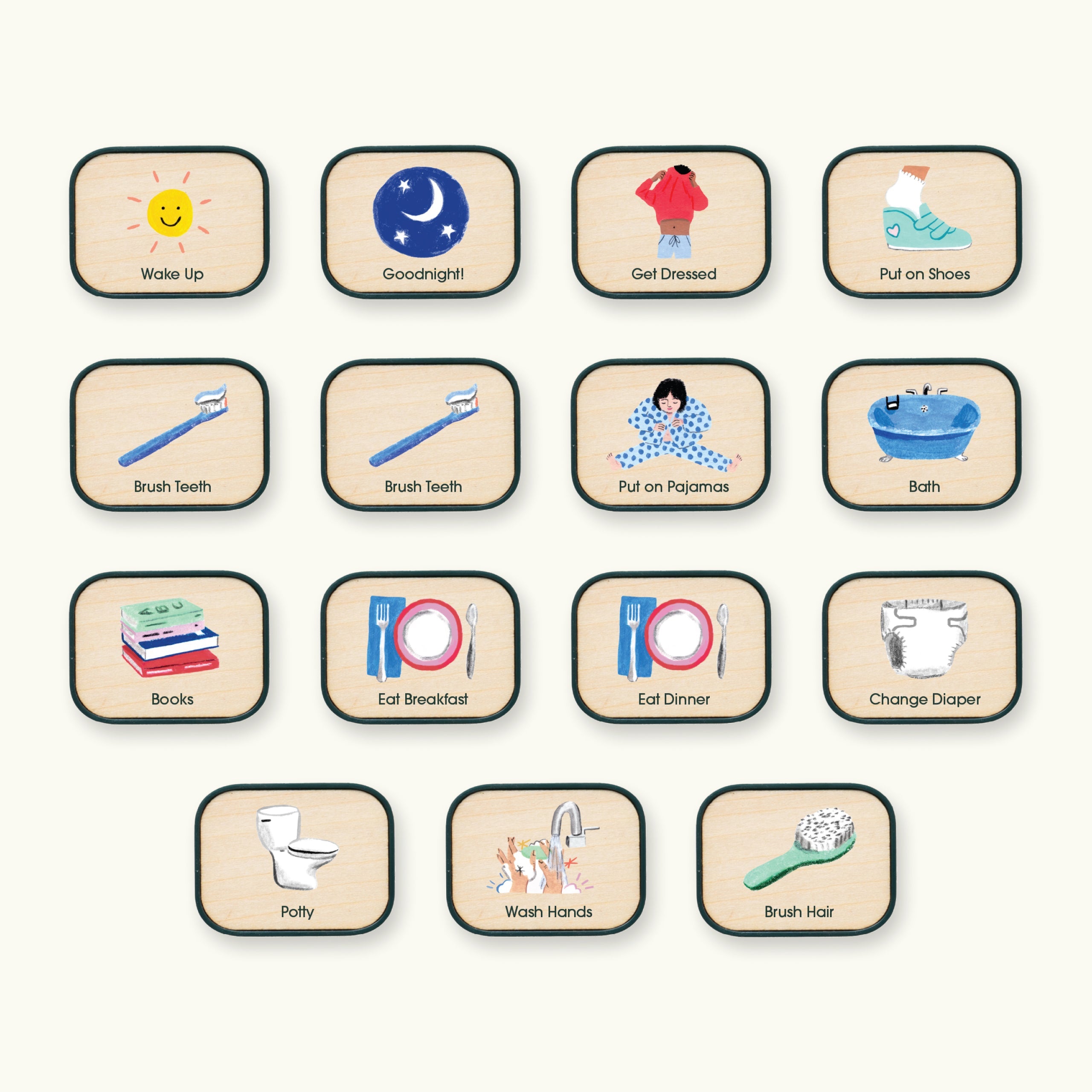 Small Springboard—My Routine with Morning Night Tiles